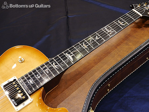 PRS Private Stock PS #5995 Singlecut Archtop -Toned Top with Smoked Burst / Faded Red Tiger Back